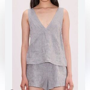 Deiji Studios Two Tie Set in Field Check